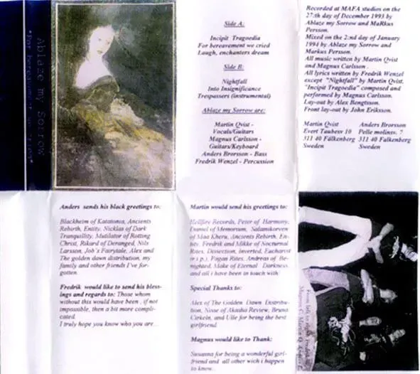 Cover For Bereavement We Cried