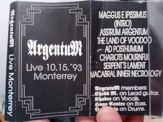 Cover Live Monterrey 10.15.'93