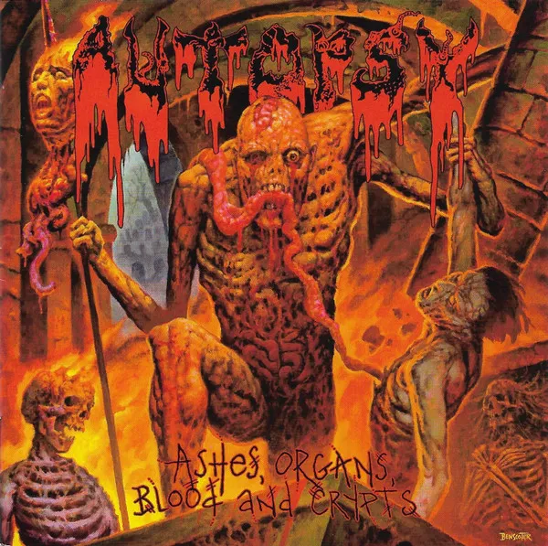 Cover Ashes, Organs, Blood and Crypts
