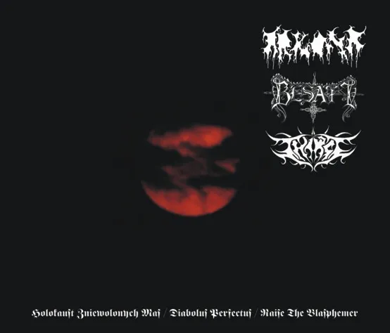 Cover Holokaust zniewolonych mas / Diabolus Perfectus / Raise the Blasphemer