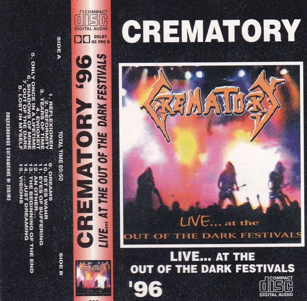 Cover Live... At The Out Dark Festivals