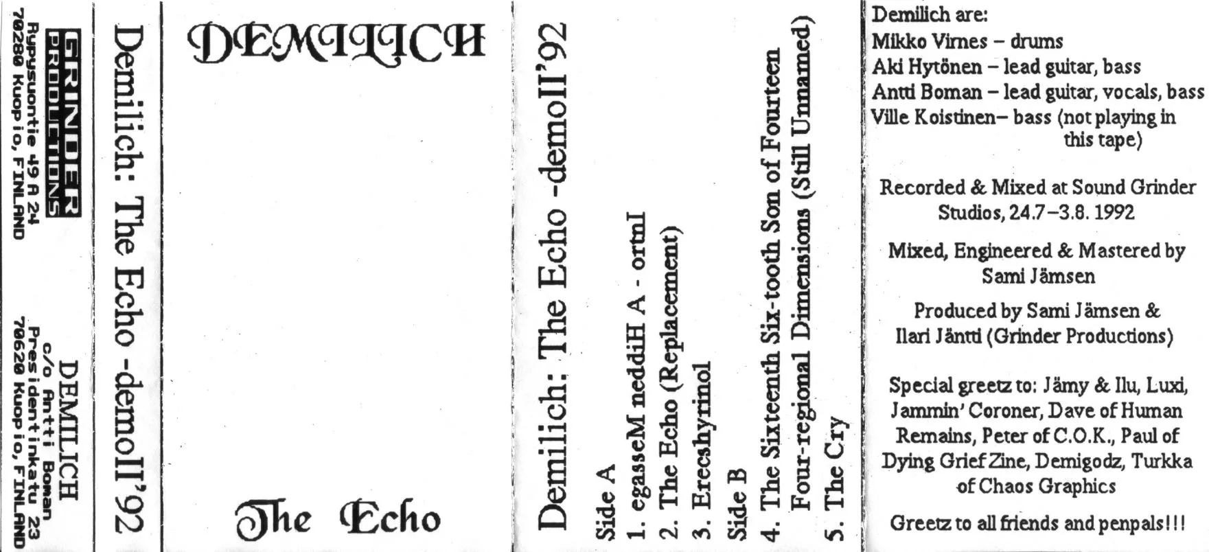 Cover The Echo