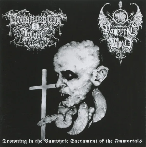 Cover Drowning in the Vampyric Sacrament of the Immortals