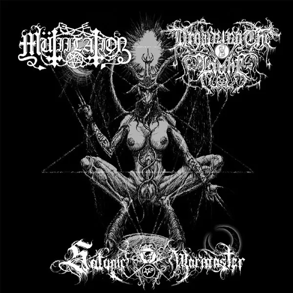 Cover Mütiilation / Satanic Warmaster / Drowning the Light