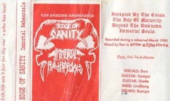 Cover The Immortal Rehearsals