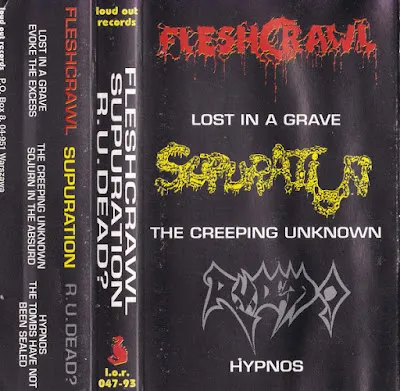 Cover Fleshcrawl / Supuration / R.U. Dead?