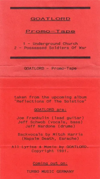 Cover Promo '91