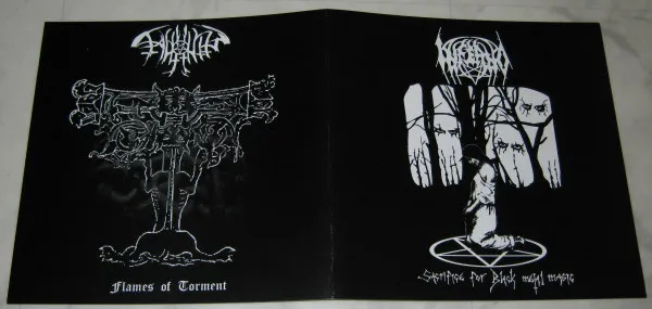 Cover Sacrifice for Black Metal Magic / Flames of Torment