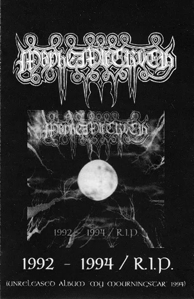 Cover 1992-1994 / R.I.P.