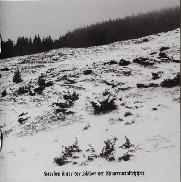 Cover Sterben unter der Blässe der Unvermeidlichkeit