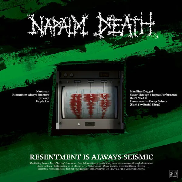 Cover Resentment Is Always Seismic - A Final Throw of Throes