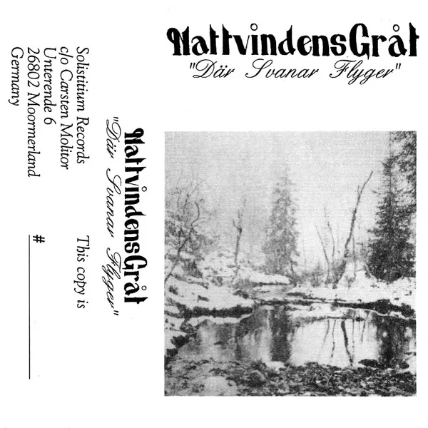 Cover Där svanar flyger