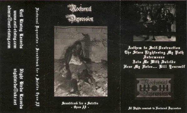 Cover Soundtrack for a Suicide