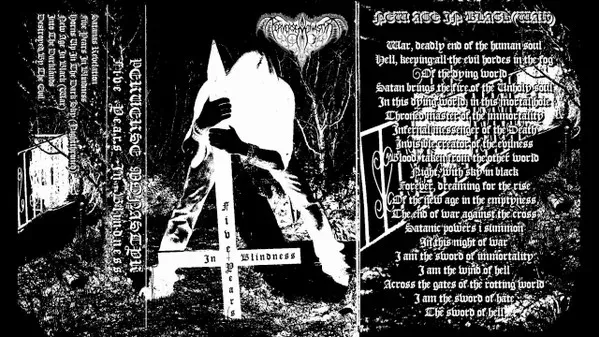 Cover Five Years in Blindness
