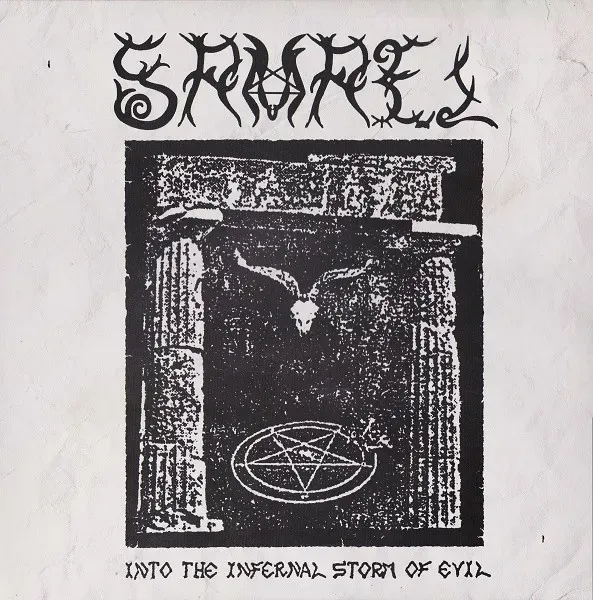 Cover Into the Infernal Storm of Evil