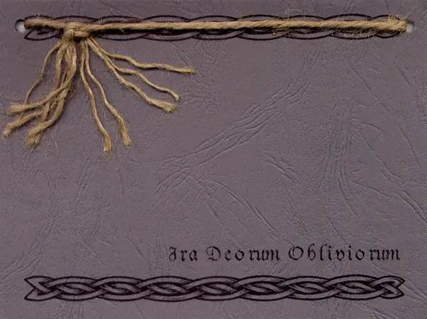 Cover Ira Deorum Obliviorum