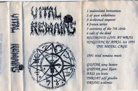 Cover Live Demo 1991